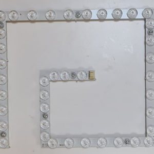 Magnetic Tri-colour LED ceiling light 60W | Square