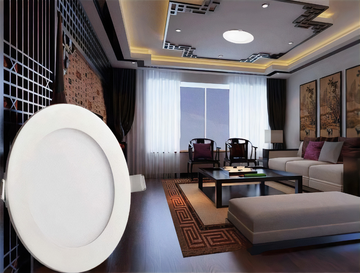 Square LED Panel Light 9W | Warm Light 3000k 1