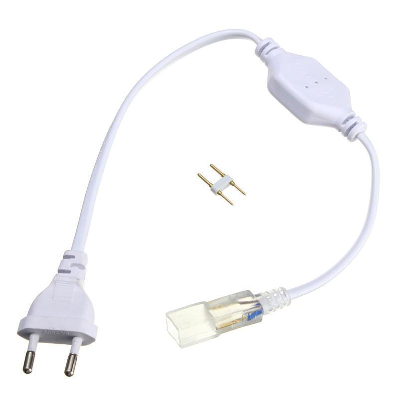 Durable and Long-Lasting LED Strip Light with 3-pin Plug [Water and Dusut proof] Plug