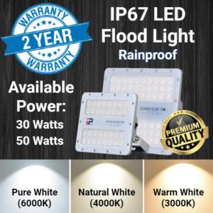 IP67 LED Flood Light 30W 50W [Rainproof]