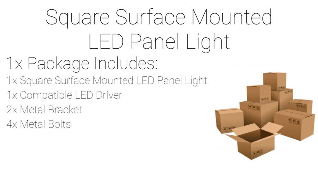 LED Ceiling Light 600x600mm 48W 2