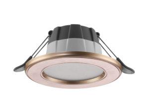LED DownLight, LED Ceiling Light, LED (Tricolour) Colour Rose Gold
