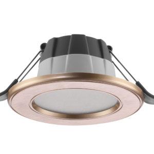 LED DownLight, LED Ceiling Light, LED (Tricolour) Colour Rose Gold
