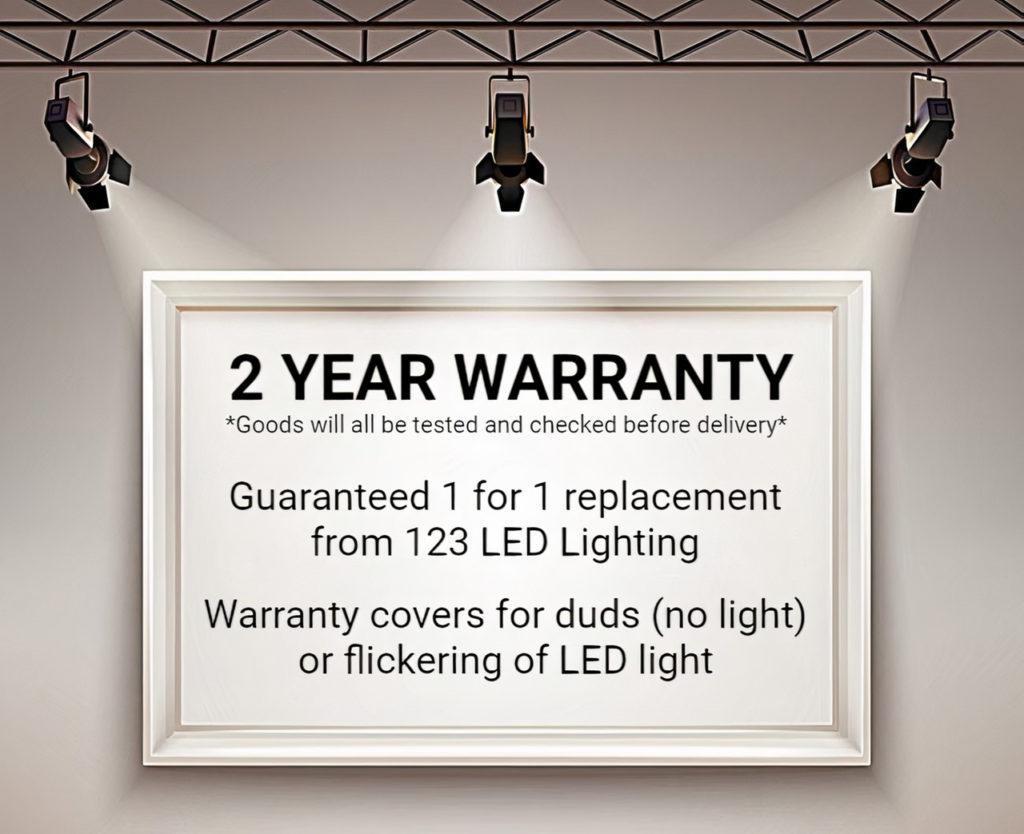 LED DownLight, LED Ceiling Light, LED (Tricolour) Warranty