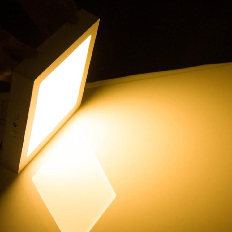 Long-Lasting LED Panel Light Led Ceiling Light 6W 12W 18W (Square Surface Mounted) Sample 2