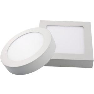 Long-Lasting LED Panel Light Led Ceiling Light 6W 12W 18W (Surface Mounted) Showcase