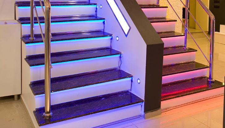 Remote Controlled RGB LED Strip light Application 1
