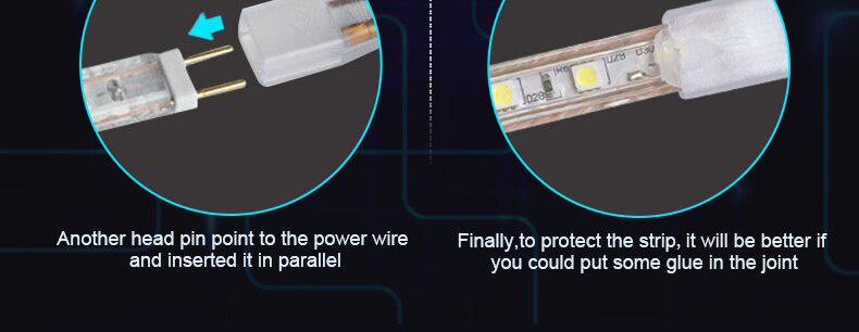 Waterproof Long Lasting LED RGB Strip Light Specification 1