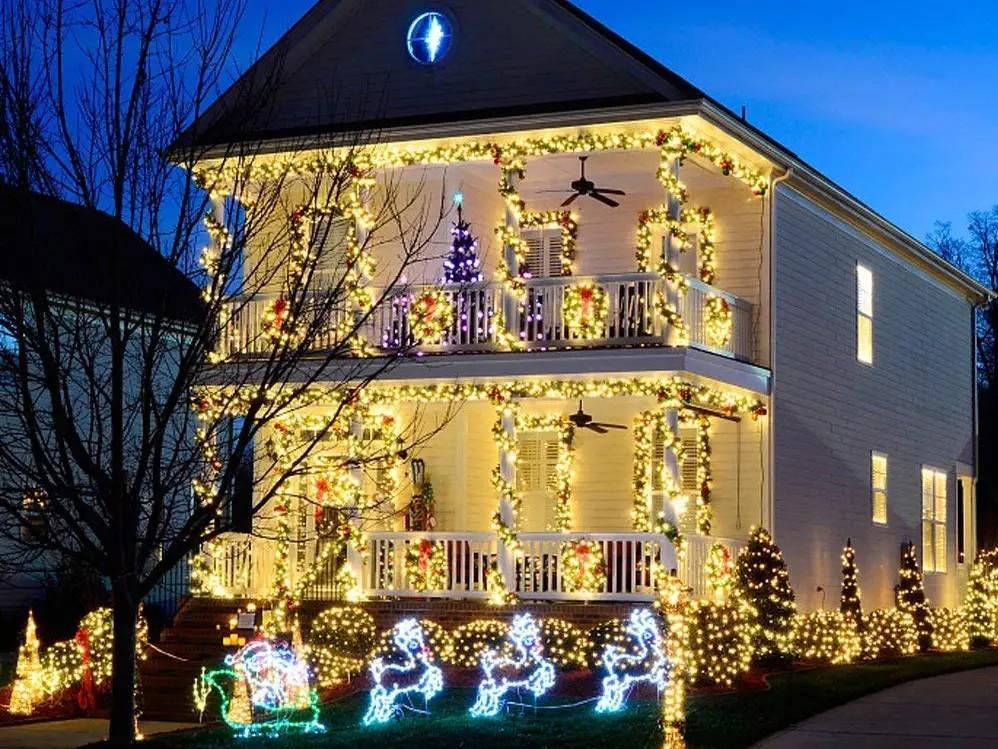 Multicolour Adapter LED Fairy String Christmas Light Sample 1