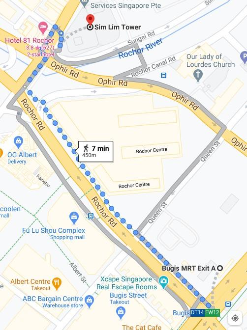LED Lighting Shop near Bugis