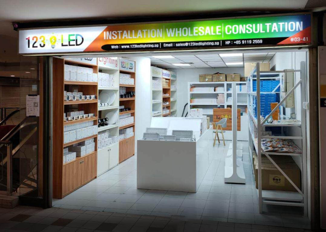 Sim Lim Tower Light Shop